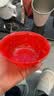 佳茉一次性碗400mL加厚新年结婚喜酒喜庆红色碗航空碗40只面碗甜品碗 实拍图