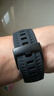 钟米Suunto松拓9硅胶表带spartan wrist hr极速Baro颂拓斯巴达替换带 黑色 实拍图
