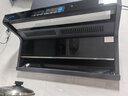 森太（SETIR）【风行者系列】1200Pa变频大静压32m³爆吸顶侧双吸油烟机烟灶联动自清洗以旧换新CXW-480-B929BYL 实拍图