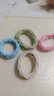 高弹力无接缝发圈不伤发新款海盐蓝多巴胺皮筋扎头发头绳高马尾 多巴胺混装【50条】五颜六色 实拍图