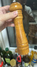全适研磨器橡木陶瓷内胆手动胡椒研磨瓶胡椒芝麻海盐花椒研磨瓶调料瓶 实拍图