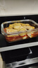 希乐扣Cilock玻璃饭盒上班族带饭 微波炉可加热餐盒便当盒大容量保鲜盒 三件套 实拍图