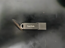 闪迪（SanDisk）64GB Type-C USB3.2 手机U盘 DDC4深空灰 读速400MB/s 自动备份 双接口优盘 手机平板电脑通用 实拍图