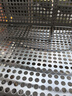 巨格304不锈钢冲孔板阳台防盗窗垫板窗台花架防护栏网垫防坠落防盗网 1.0加厚包边工艺联系客服定制 实拍图