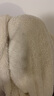 优衣库女装男装长绒摇粒绒拉链茄克/长袖外套夹克479611 01 乳白色 XL 实拍图