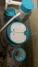 登沃克 马桶配件全套按钮进水阀排水老式上水阀通用水箱抽水器坐便器 适用水箱高20-25cm【全套配件】 实拍图