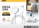 W&P【S11新机首选】苹果手表充电器5W官方快充编织线Apple Watch Ultra3/2原装磁吸底座S10/9/8/7/SE  实拍图