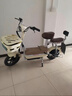 凤凰（Phoenix）电动车新款女生小型轻便新国标电动自行车成人电瓶车双人代步通勤长续航电单车两轮助力车 奶油白【全国联保 终身保障】 【铅酸】12A载能-助力续航65公里 实拍图