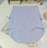 锦度（jindu）平角内裤女士纯棉裆高腰收腹安全女式四角短裤 杏+兰+灰+豆沙 XXL 实拍图