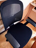 得力（deli）4900SP人体工学靠背电脑椅 舒适后仰办公椅 可升降舒棉坐垫 黑 实拍图