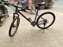 喜德盛山地自行车黑客700铝合金车架24速变速油压碟刹运动健身休闲单车 灰/黑（2026款） 17寸（适合身高170-185cm） 实拍图