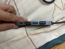 联想（Lenovo）USB3.0金属分线器扩展坞高速4合1集线器HUB拓展坞笔记本电脑一拖多转换器转接头延长线扩展器 实拍图