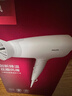 飞利浦（PHILIPS）电吹风机 3系小花筒 低温速干大功率 负离子护发黑蓝 可折叠吹风机学生宿舍专用 生日礼物 实拍图
