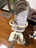 SMARTSTROLLER遛娃神器婴儿推车可坐可躺轻便折叠双向高景观0-6岁用宝宝溜娃车 月光灰(铝合金车架+3D舒适透气) 实拍图
