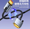 山泽 HDMI转DVI连接线 DVI转HDMI 4K60Hz高清线双向互转 电脑投影仪显示器视频线 1米 LHD-8010 实拍图