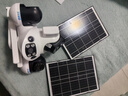 霸天安四镜头太阳能AI摄像头农村野外4g终身免流量室外看护远程监控器家用360度全彩高清夜视户外免插电 实拍图