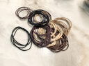 美肤语高弹力四股细发绳头绳发圈20根 橡皮筋发圈扎头发绳皮套MF8522 实拍图