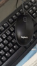 罗技（Logitech）MK120 键鼠套装 有线键鼠套装 办公键鼠套装 电脑键盘 USB即插即用 全尺寸 黑色 实拍图