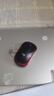 罗技（Logitech）M185鼠标 无线鼠标 办公鼠标 对称鼠标 黑色红边 带无线2.4G接收器 实拍图