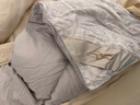 水星家纺羽绒被95%白鹅绒被子冬季加厚冬被芯双人羽绒被220cm×240cm1100g 实拍图