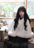 南木熊披肩女外搭气质2025年新款秋冬斗篷高级感新娘结婚毛披肩加厚保暖 白色 实拍图