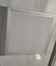 雷士照明（NVC）LED集成平板灯卫生间厨房灯面板灯珍珠白焕新补贴18W铝框300*300 实拍图