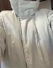 优衣库合作款/女装男装PUFFTECH空气棉服连帽外套480064 02 浅灰色 M 实拍图