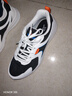 特步跑步鞋男鞋运动鞋男轻便减震休闲鞋跑鞋学生鞋 白黑 42码 实拍图