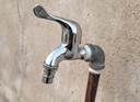 九牧（JOMOO）黄铜水龙头入墙式单冷洗衣机龙头快开拖把池龙头72057-991/1C-1 实拍图