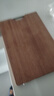京东京造 菜板 砧案板切菜家用双面实木抗菌 【乌檀整木】40*27*2.5cm 实拍图