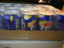 百事可乐Pepsi 清柠味碳酸饮料汽水 330ml*24听 整箱装 实拍图
