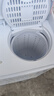 YANGZI扬子集团洗衣机半自动老式家用双桶大容量双缸洗衣机蓝光 洗脱双筒小型波轮 20.5KG 【洗13+7.5脱|加厚|强劲电机】 实拍图