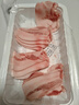 【180天白猪】冷鲜猪肥五花肉片200g 实拍图