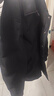 GXG男装宽松短款羽绒服衬衫外套冬季 黑色 170/M 实拍图