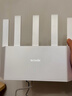 Tenda腾达路由器【千兆WiFi6+穿墙王】无线AX3000信号增强家用放大器Mesh限时补贴金榜一名云霄白立式 实拍图
