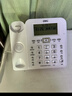 得力（deli）电话机座机 固定电话 办公家用 38°倾角  来电显示 790白 实拍图