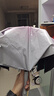 高颜值渐变女生太阳伞防晒防紫外线全自动晴雨伞两用折叠遮阳伞 全自动白桃粉【UPF50+】晴雨两用 实拍图