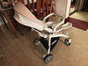 SMARTSTROLLER遛娃神器婴儿推车可坐可躺轻便折叠双向高景观0-6岁用宝宝溜娃车 香槟白(铝合金车架+3D舒适透气) 实拍图