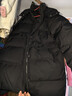 雅鹿官方羽绒服女中长款2025秋冬季新款时尚韩版加厚宽松女士外套 黑色 L 【推荐130-150斤】 实拍图