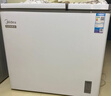美的（Midea）271L双温双箱家商两用冰柜低霜展示柜雪糕柜大容量冷柜保鲜玻璃门冷藏冷冻两用卧式冰箱BCD-271VMQ 实拍图