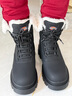 Dickies女士雪地靴女靴加绒马丁靴加厚保暖棉靴高帮休闲靴子 黑色 37  实拍图