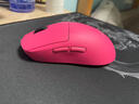 ATK 蜻蜓A9无线鼠标电竞游戏办公鼠标 有线/蓝牙/2.4G/星闪三模连接轻量化对称极简工学 A9Plus玫红色 实拍图