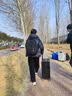 坦博尔羽绒服男短款连帽运动户外保暖外套厚530337D 山林迷踪灰 185  实拍图