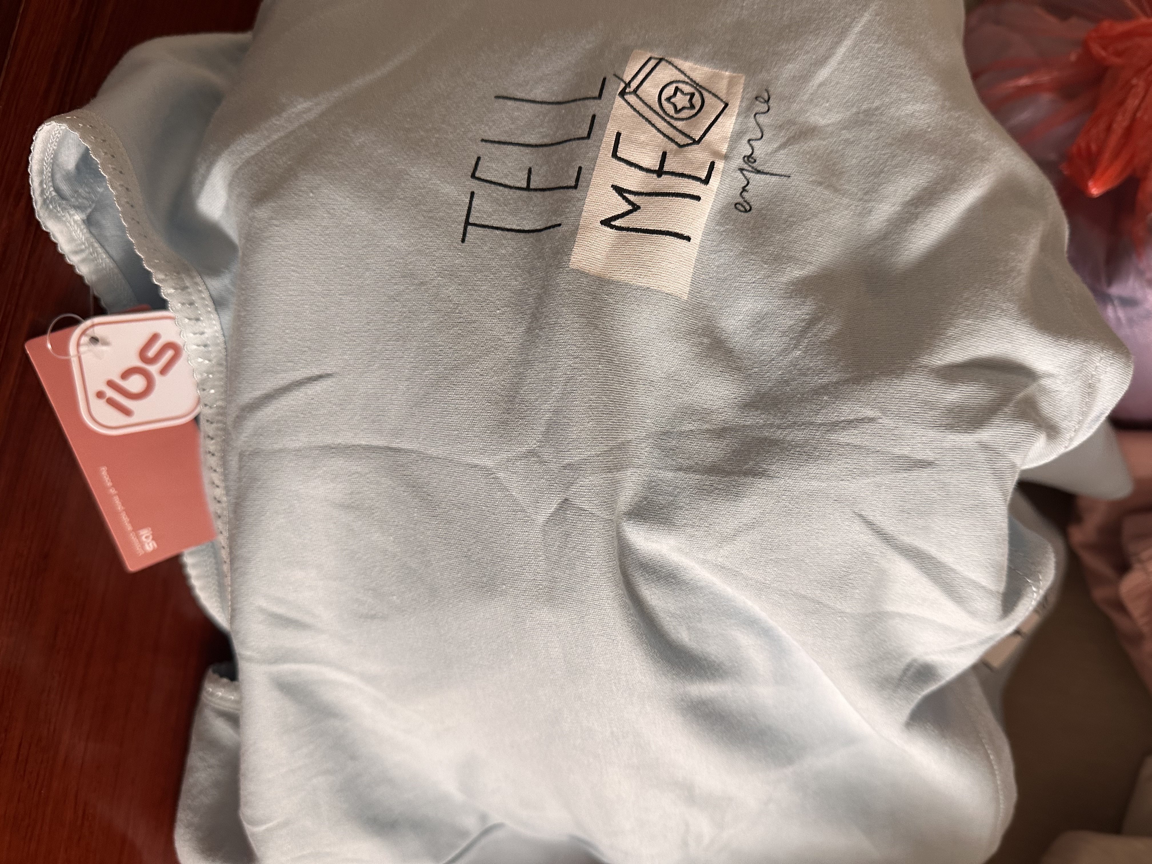 爱宝适月子服上衣秋冬哺乳衣纯棉横开口喂奶衣孕产妇家居服M327蓝色XXL 实拍图