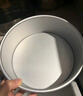 展艺20cm8寸阳极圆形活底蛋糕模 戚风海绵蛋糕模乳酪模烘焙工具新年 实拍图