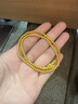 周大福传承小圆珠黄金手链(工费760)16.25cm 约4.6g F220149礼物 实拍图