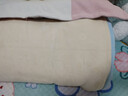 南极人（Nanjiren）牛奶绒被套200x230cm冬季加绒床单被罩单人珊瑚法兰绒床上四件套 婴儿蓝+奶昔黄【双面绒更保暖】 单件被套 200cm*230cm 实拍图