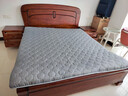 海澜之家（HLA）A类乳胶床垫床褥子可折叠宿舍家用加厚铺底垫被灰色 180*200cm 实拍图