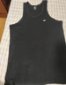 七匹狼背心男士100%纯棉修身弹力百搭打底汗衫男跨栏男背心 黑色XXXL 实拍图