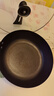 京严铁锅炒锅无涂层不粘炒菜锅电磁炉燃气专用锅具精铁平底锅已开锅 【0涂层｜持久不粘】锤纹锻打+盖+铲 28cm 厚底薄壁｜久用不凸｜导热迅速 实拍图